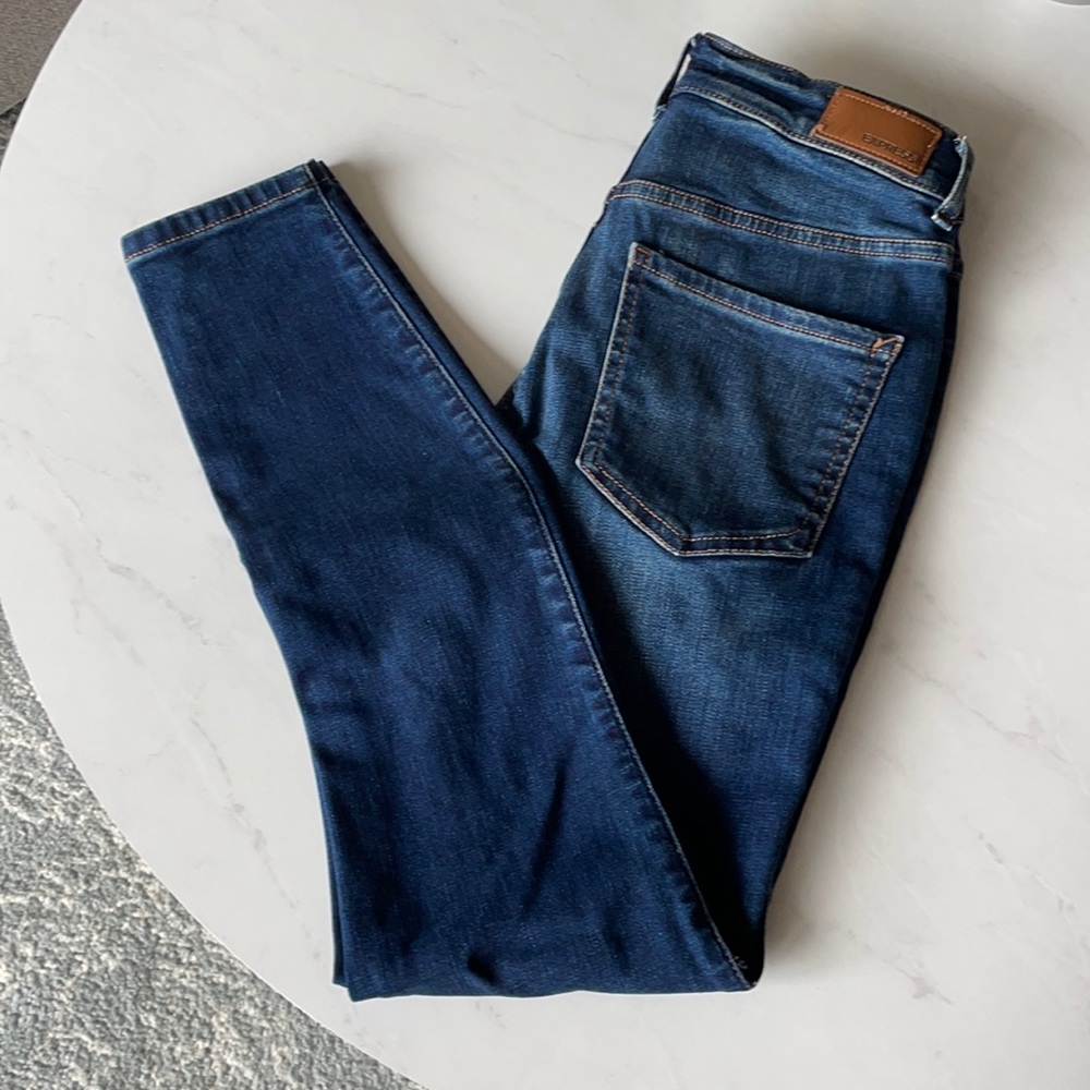 Express Factory High Rise Ankle Skinny